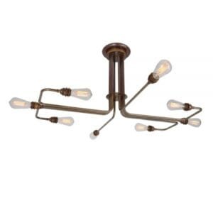 Irbid Modernist 8 Light Chandelier Large Multi-Light Chandeliers Great Lighting UK Ltd